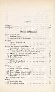 Wybór pism i nauk