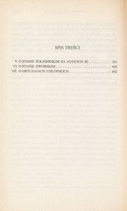 Opis obyczajów za panowania Augusta III. Tom II