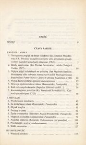 Czasy saskie. Wybór źródeł