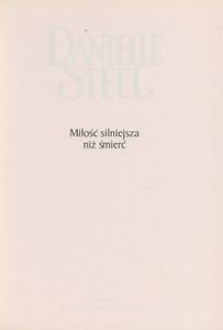 Miłość Silniejsza niż Śmierć