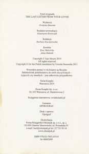Ostatni List od Kochanka