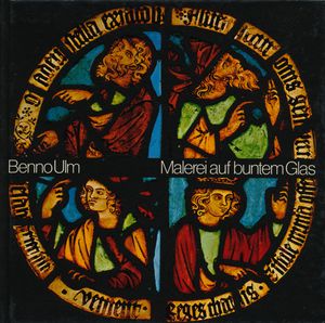 Malerei auf buntem Glas