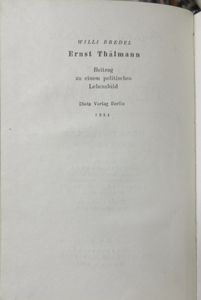 Эрнст Тельман