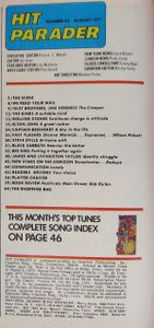 Hit Parader August 1971