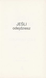 Jeśli Odejdziesz