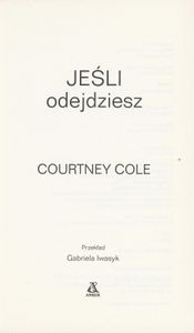 Jeśli Odejdziesz