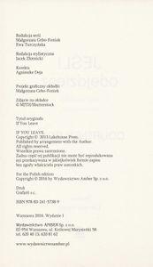 Jeśli Odejdziesz