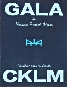 Gala de Monsieur Fernand Gignac
