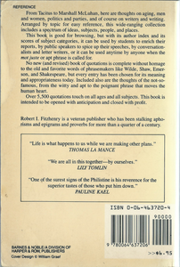 Barns & Noble Book of Quotations