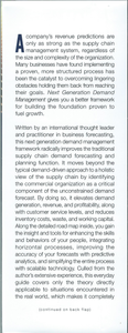 Next Generation Demand Management