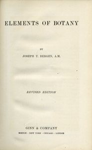 Elements of Botany