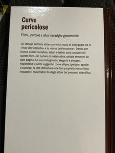 Curve Pericolose. Ellissi, Iperbole E Altre Meraviglie Geometriche
