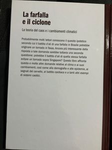 La Farfalla E Il Ciclone. La Teoria Del Caos E I Cambiamenti Climatici
