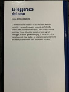 Le Leggerezze Del Caso. Teoria Della Probabilità