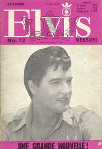 Elvis Mensuel 1 ère Année N° 12