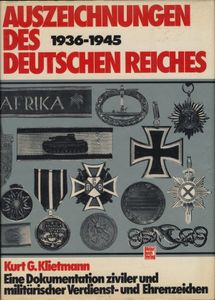 Auszeichnungen des Deutschen Reiches 1936-1945