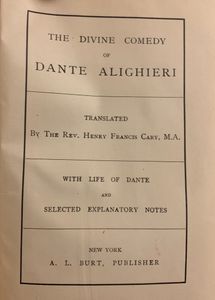 The Divine Comedy of Dante Alighieri