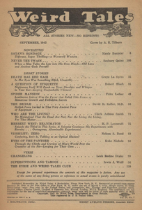 Weird Tales, Vol. 36, No. 7
