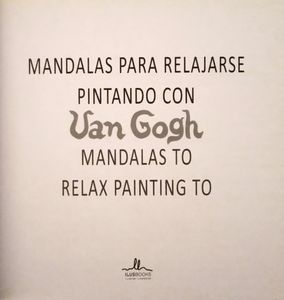 Mandalas Para Relajarse Pintando Con Van Gogh