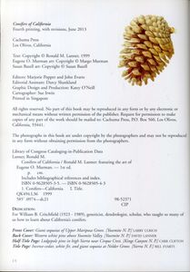 Conifers of California
