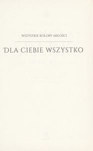 Dla Ciebie Wszystko