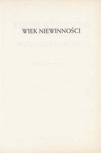 Wiek Niewinności