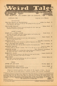 Weird Tales, Vol. 36, No. 9