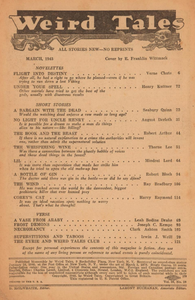 Weird Tales, Vol. 36, No. 10