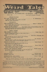 Weird Tales, Vol. 36, No. 12