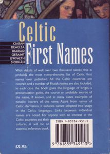 Celtic First Names