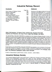 Industrial Railway Record 140