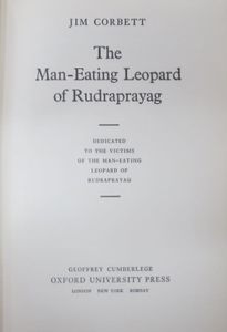 The Man-Eating Leopard of Rudraprayag