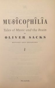 Musicophilia: Tales of Music and the Brain