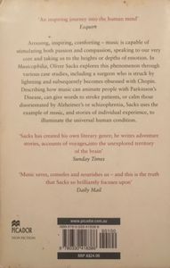 Musicophilia: Tales of Music and the Brain