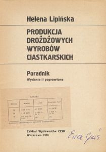 Produkcja Drożdżowych Wyrobów Ciastkarskich