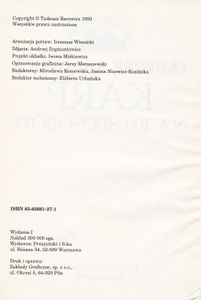 Karp na 100 Sposobów