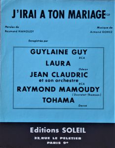 J'irai à Ton Mariage