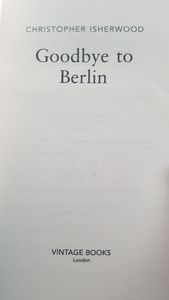 Goodbye to Berlin