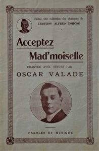 Acceptez Mad'moiselle