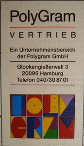 PolyGram Vertrieb