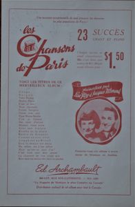 Les Chansons de Paris