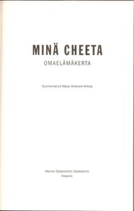 Minä Cheeta - Omaelämäkerta