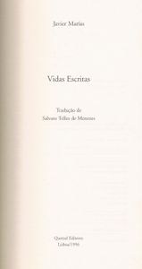 Vidas Escritas