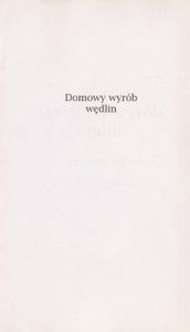 Domowy Wyrób Wędlin