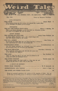 Weird Tales, Vol. 37, No. 5