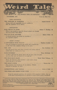 Weird Tales, Vol. 38, No. 2