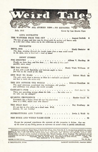 Weird Tales, Vol. 38, No. 6