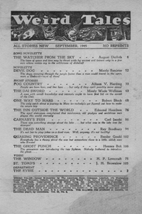 Weird Tales, Vol. 38, No. 3