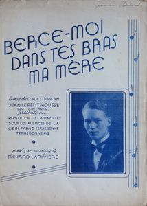 Berce-moi Dans Tes Bras Ma Mère