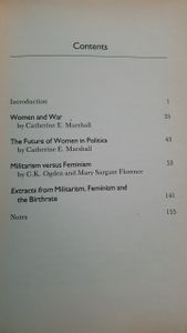 Militarism Versus Feminism: Writings on Women and War